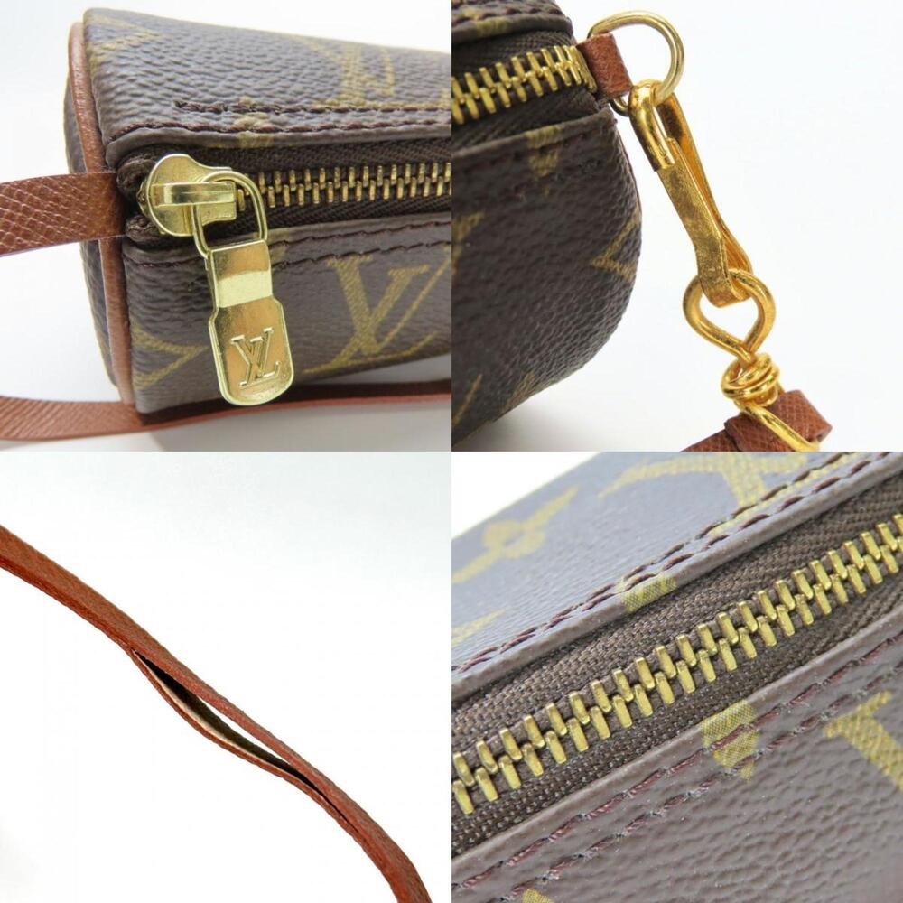 LOUIS VUITTON Authentic Brown Monogram Papillon 30 Pouch - Picture 9 of 11
